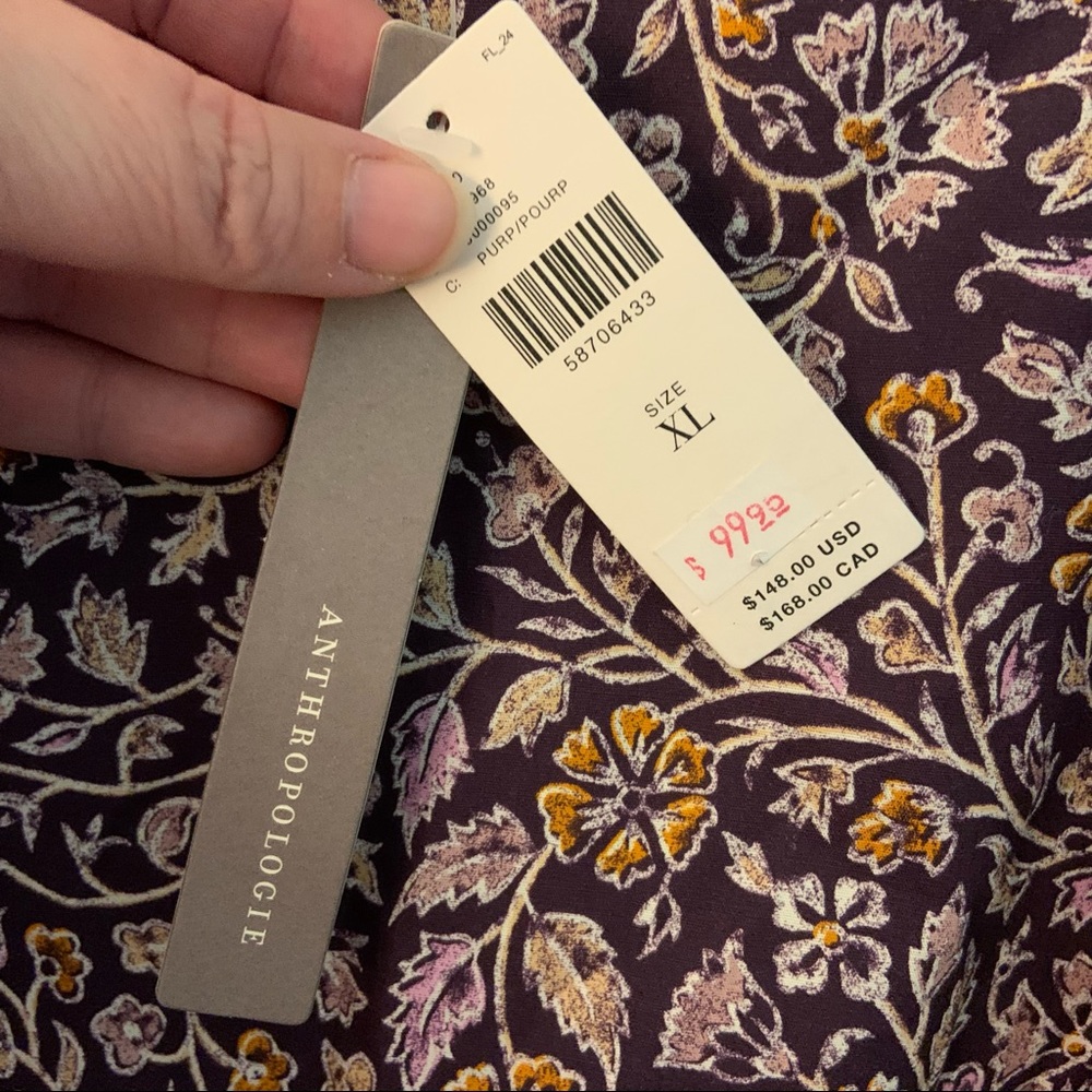 Anthropologie - Porridge Ballon Sleeve Dress - Picture 4 of 8